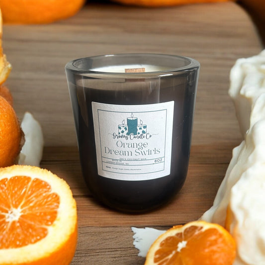 Orange Dream Swirls